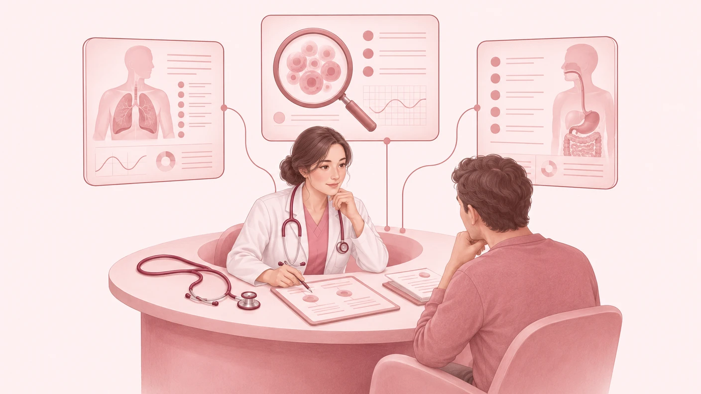전문의 여부만 보지 않고 진료 범위와 증상 판단 과정을 함께 살펴보는 송파구내과 선택 장면